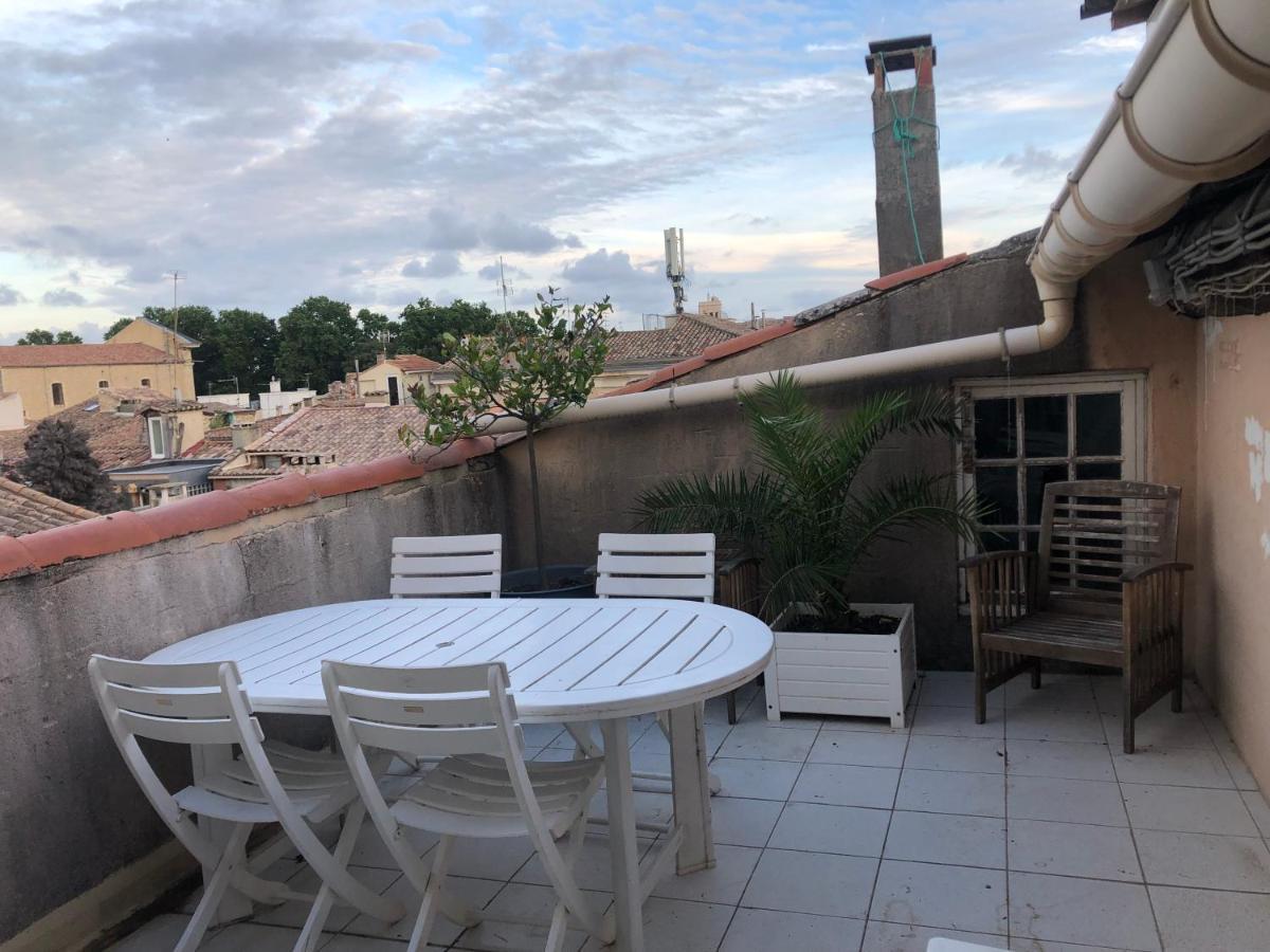 Terrasse Tropezienne Centre Nîmes Eksteriør bilde